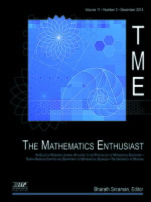 cover image of The Mathematics Enthusiast, Volume 11, Issue 3